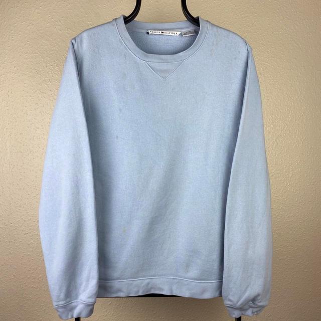 Tommy Hilfiger Women's Sweatshirt - Blue - M on Productcaster.