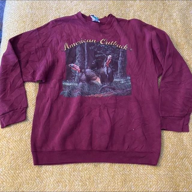 Preloved Men's Jumper - Burgundy - L on Productcaster.