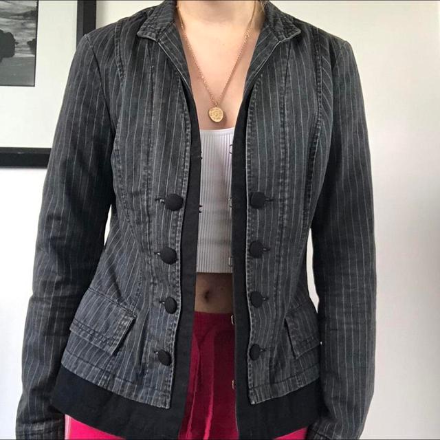 Next Women's Jacket - Black/Grey - S on Productcaster.