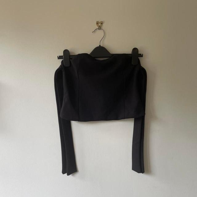 Mango Women's Crop top - Black - M on Productcaster.