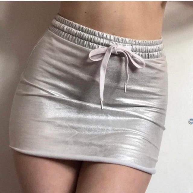 Forever 21 Women's Skirt - Grey - UK 8 on Productcaster.