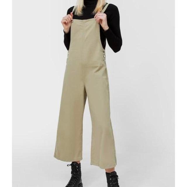 Stradivarius Women's Dungarees - Green - UK 12 on Productcaster.