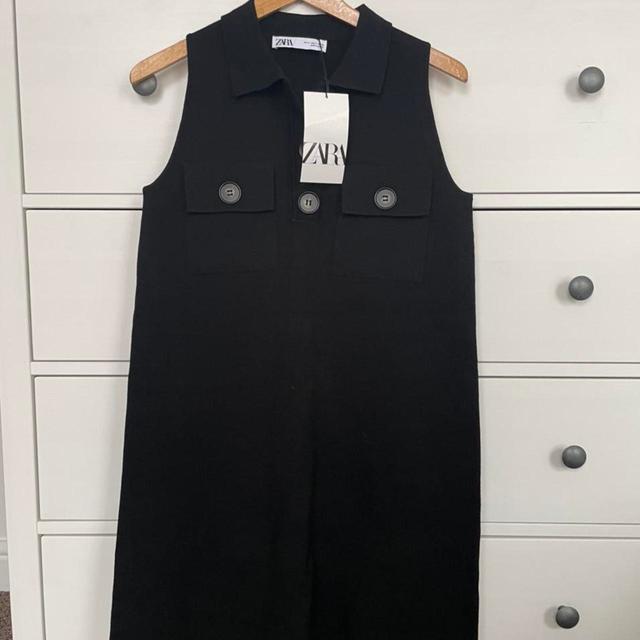 Zara Women's Dress - Black - S on Productcaster.