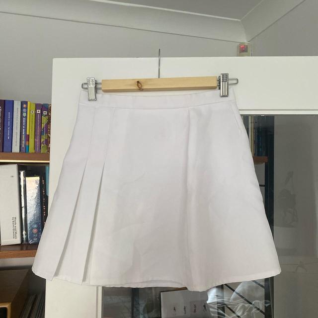 Women's Mini Skirt - White - S on Productcaster.