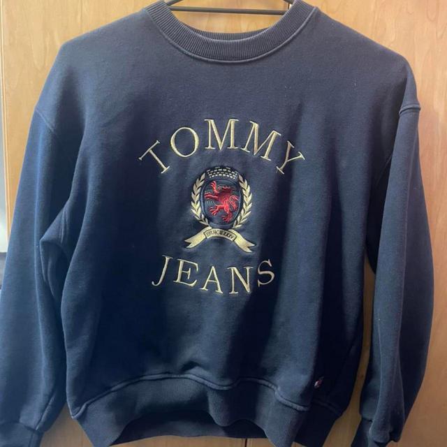 Tommy Hilfiger Women's Sweatshirt - Navy - S on Productcaster.