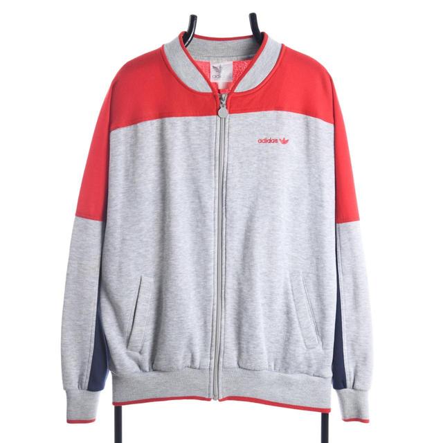 Adidas Men's Sweatshirt - Grey - L on Productcaster.