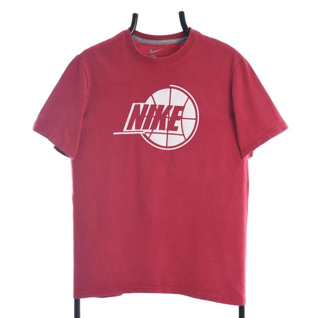 Nike Men's T-shirt - Red - S on Productcaster.