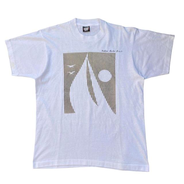 Screen Stars Men's T-shirt - White - L on Productcaster.