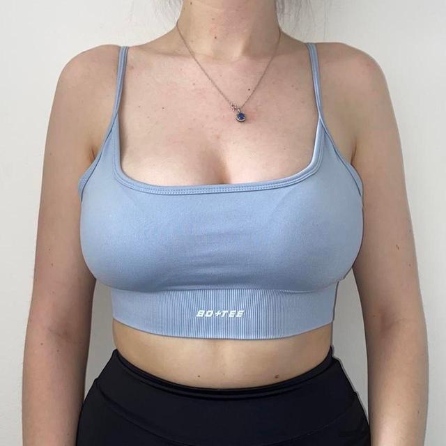 Bo+Tee Women's Crop top - Blue - S on Productcaster.