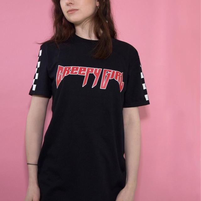 Vintage Women's T-shirt - Black - M on Productcaster.