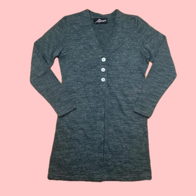 Vintage Women's Cardigan - Grey - M on Productcaster.