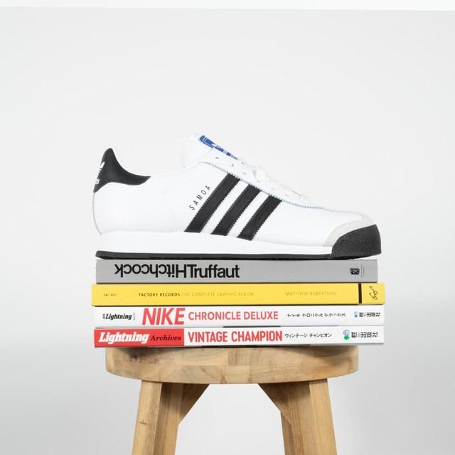 Adidas Originals Men's Trainers - White/Black - UK 9 on Productcaster.