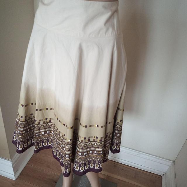 Almost Famous Women's Skirt - Cream - UK 12 on Productcaster.