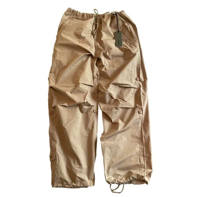 Maharishi Men's Wide leg Cargo Trousers - Cream - L on Productcaster.