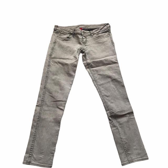 H&M Women's Jeans - Grey - UK 12 on Productcaster.