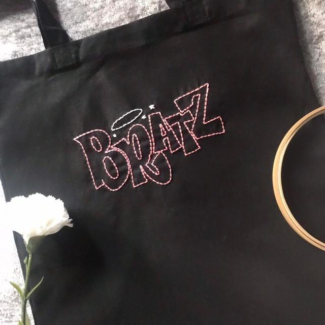 Custom Women's Bag - Black/Pink on Productcaster.