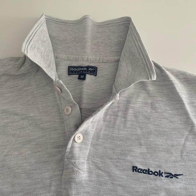 Reebok Men's Polo shirt - Grey - M on Productcaster.