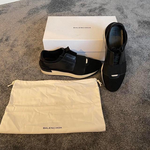 Balenciaga Men's Trainers - Black - UK 7 on Productcaster.