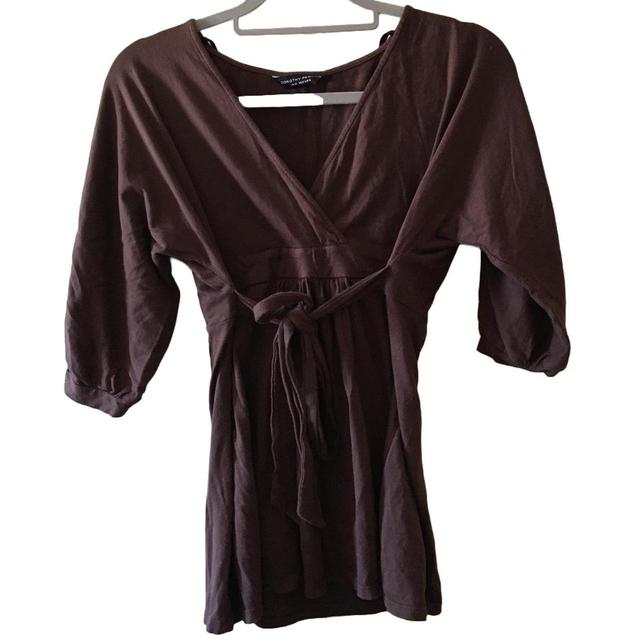 Dorothy Perkins Women's T-shirt - Brown - 14 on Productcaster.