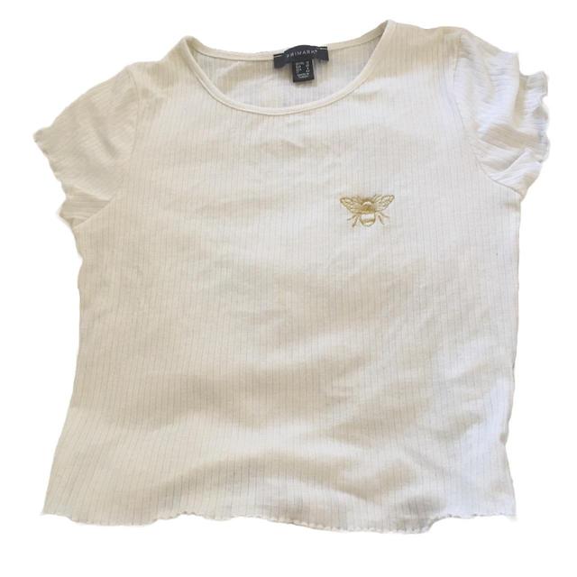 Primark Women's Crop top - White - 12 on Productcaster.