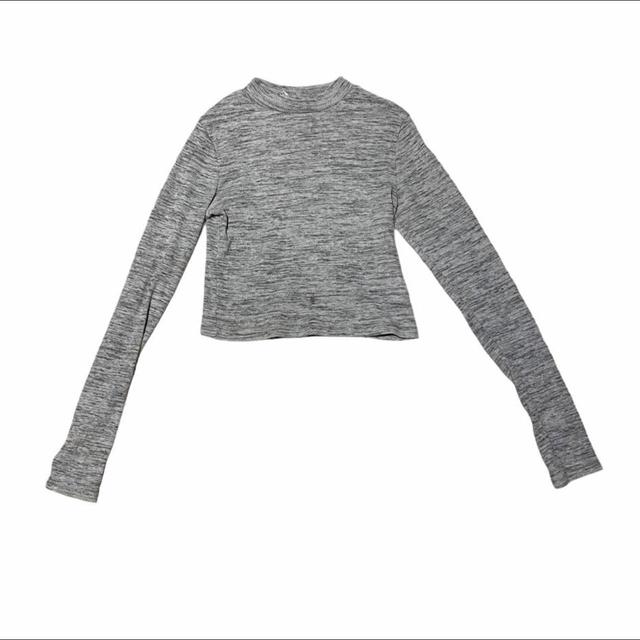 H&M Women's Crop top - Grey - XS on Productcaster.