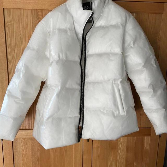 Boohoo Men's Puffer - White - M on Productcaster.