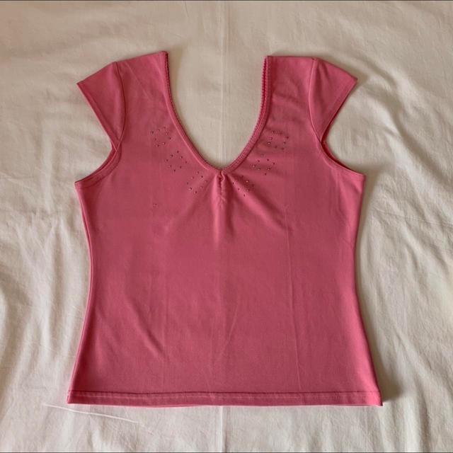 Vintage Women's Crop top - Pink - 14 on Productcaster.