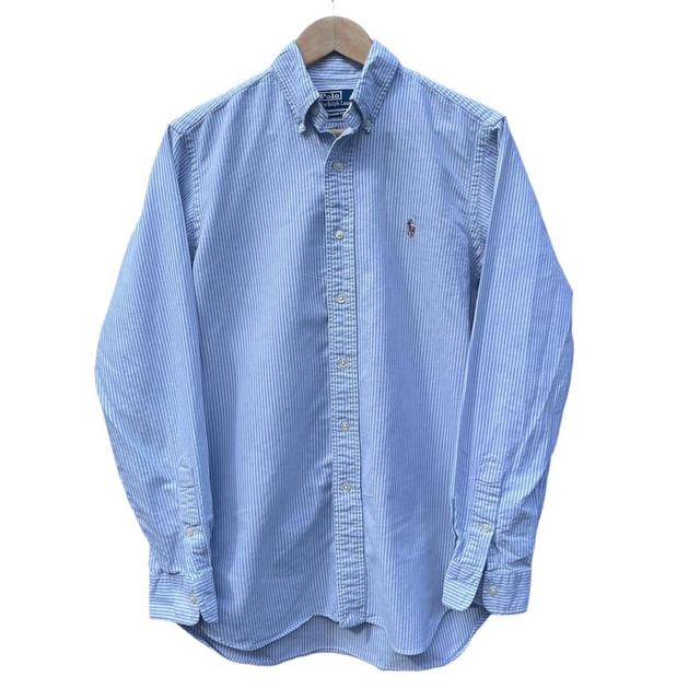 Polo Ralph Lauren Men's Shirt - White/Blue - L on Productcaster.