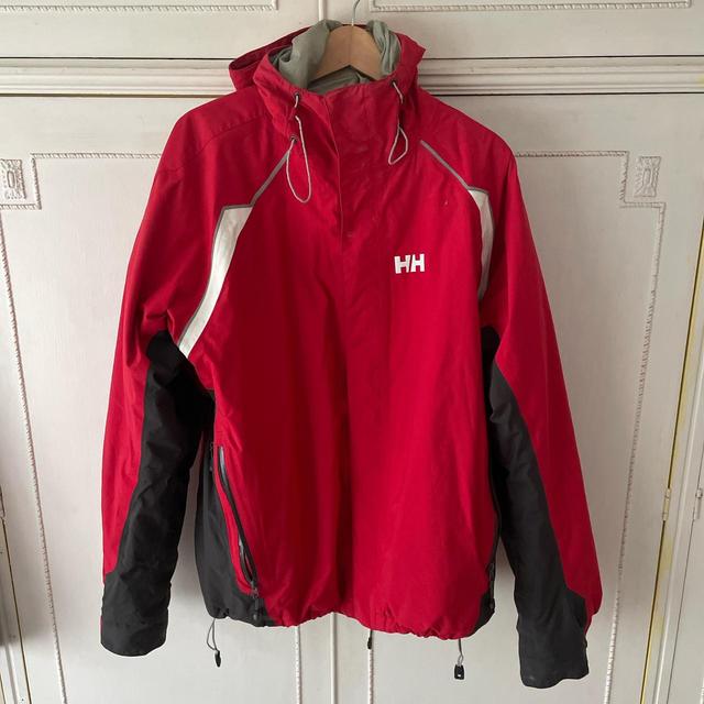 Helly Hansen Men's Shacket Jacket - Red/White - XL on Productcaster.