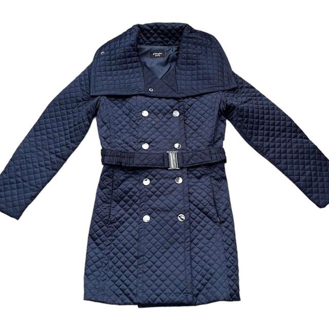 Principles Women's Overcoat - Blue - UK 10 on Productcaster.