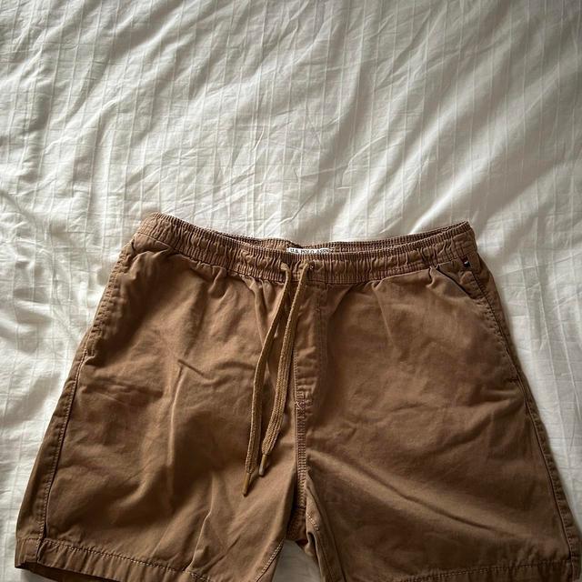 U.S. Polo Assn. Men's Shorts - Brown/Tan - 34" on Productcaster.