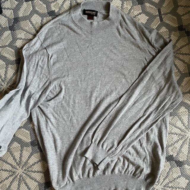 American Vintage Men's Jumper - Grey - M on Productcaster.