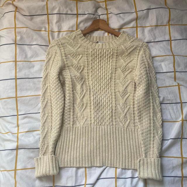 Gap Men's Jumper - Cream - XS on Productcaster.