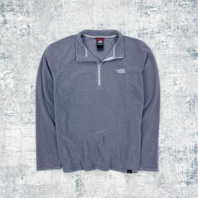 The North Face Women's Sweatshirt - Grey/Blue - L on Productcaster.