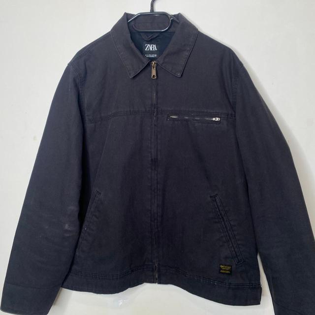 Zara Men's Jacket - Black - XL on Productcaster.