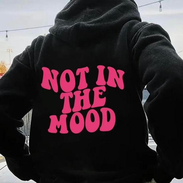 Women's Hoodie - Black/Pink - 16 on Productcaster.