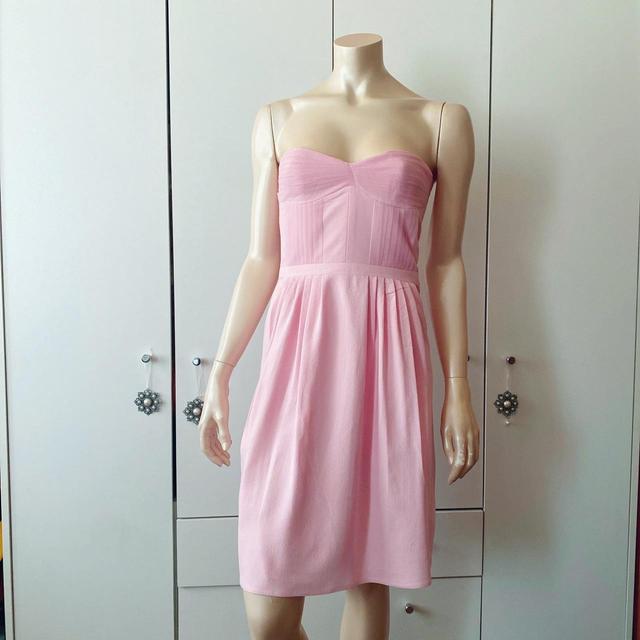 Preloved Women's Mini Dress - Pink - 10 on Productcaster.