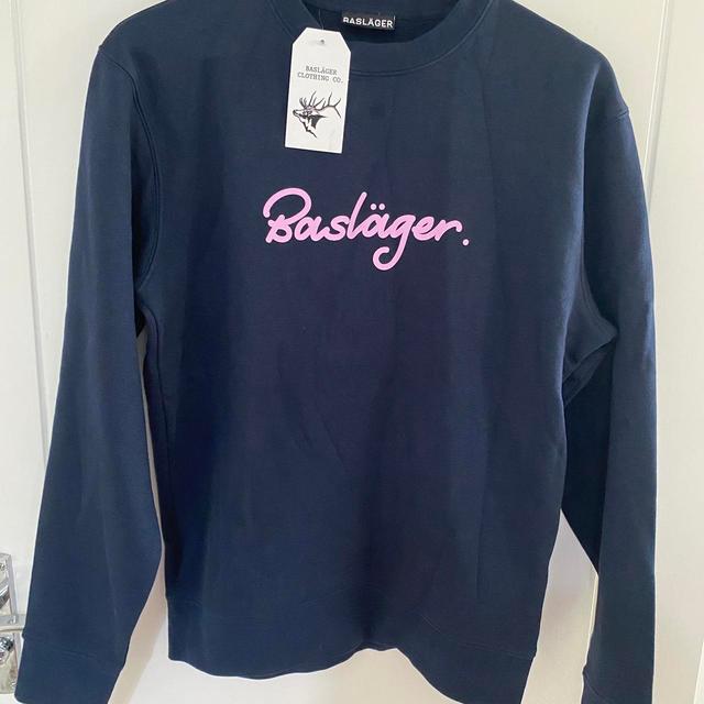 Men's Sweatshirt - Navy/Blue - S on Productcaster.