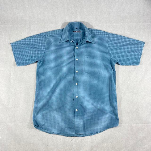 Valentino Men's Shirt - Blue - L on Productcaster.