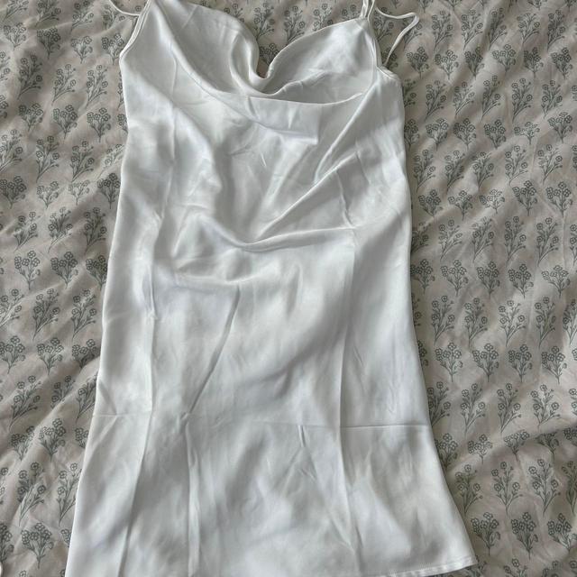 Motel Women's Slip Dress - White - S on Productcaster.