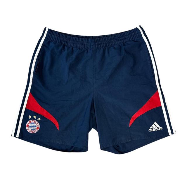 Adidas Men's Shorts - Navy/Blue - L on Productcaster.