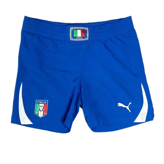 Puma Men's Shorts - Blue - M on Productcaster.