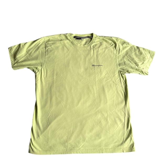 Champion Men's T-shirt - Green - XL on Productcaster.