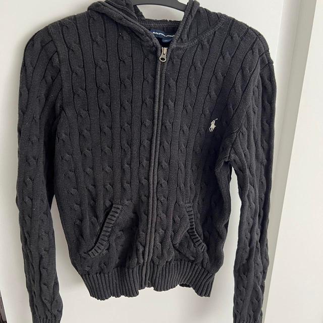 Polo Ralph Lauren Women's Jumper - Black/Grey - S on Productcaster.