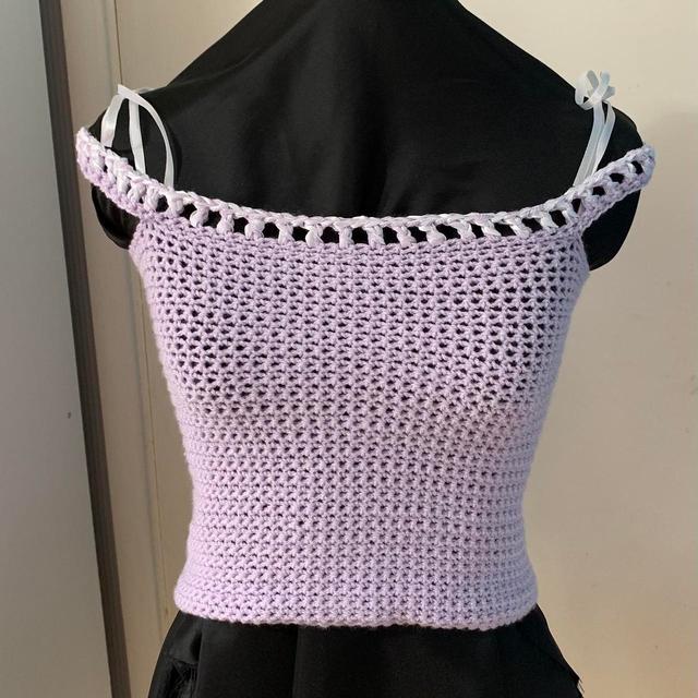 Women's Crop top - Purple - 10 on Productcaster.