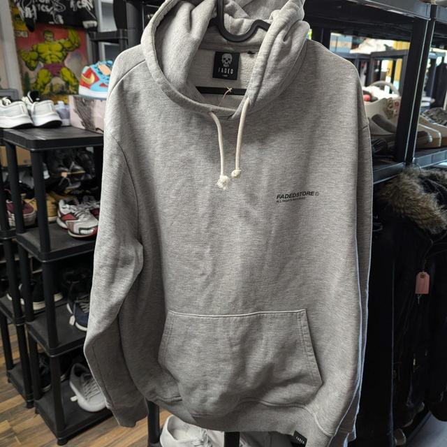 Faded Glory Men's Hoodie - Black/Grey - L on Productcaster.