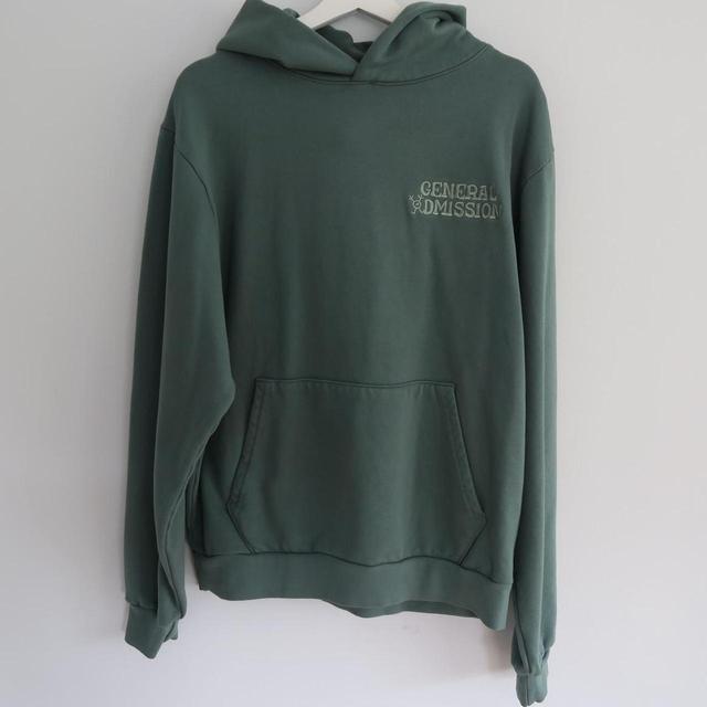 Men's Hoodie - Green - S on Productcaster.