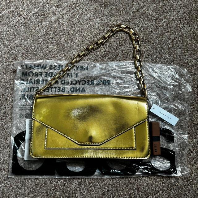 Topshop Women's Shoulder bags - Gold on Productcaster.