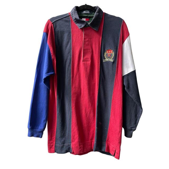 Tommy Hilfiger Men's Polo shirt - Red - S on Productcaster.