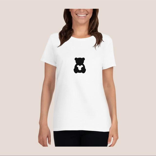 Designer Women's T-shirt - White - XL on Productcaster.